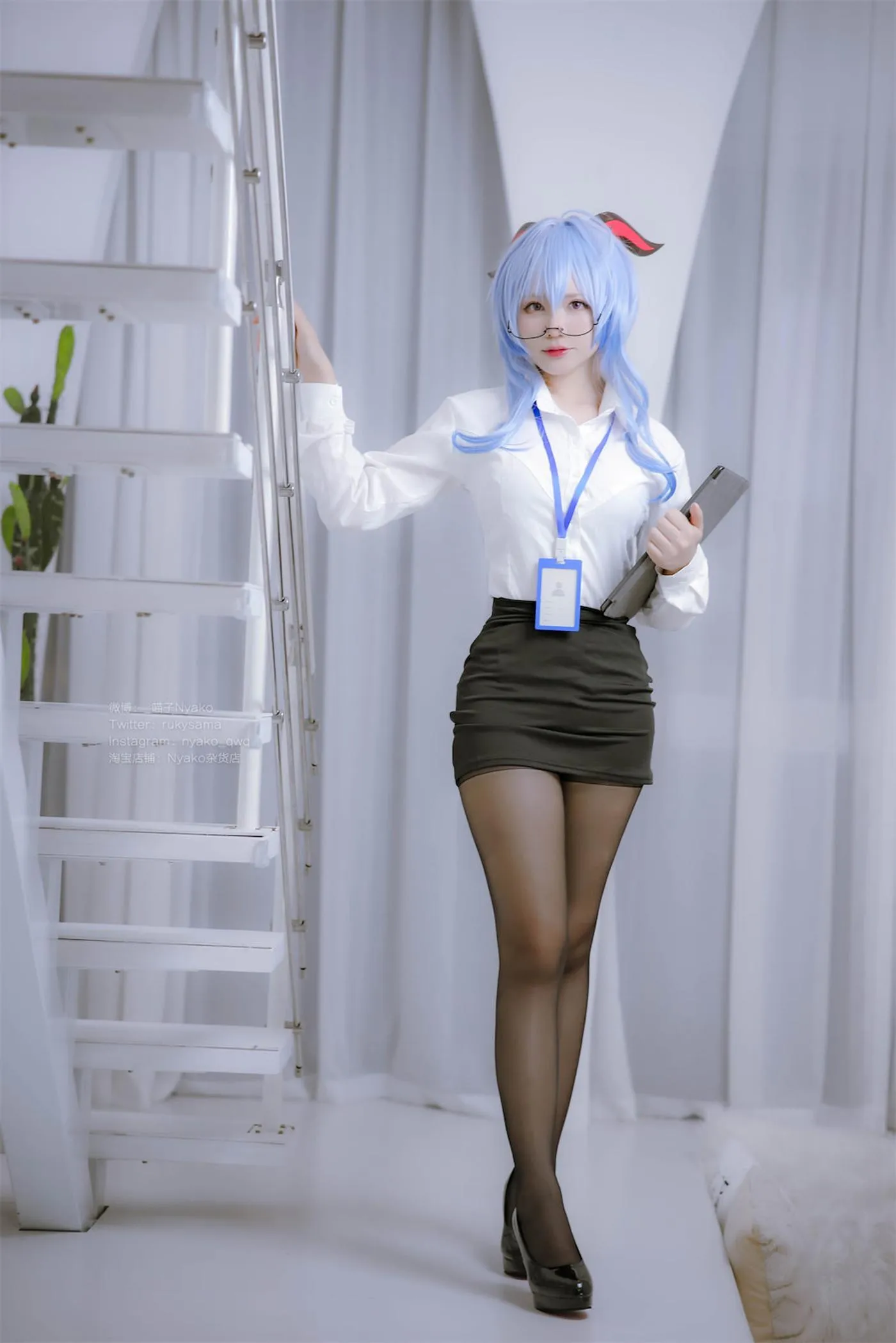 Nyako喵子 – NO.43 原神甘雨OL [79P]插图5